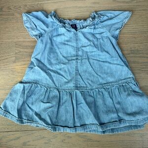 2T Gap Kids toddler dress in chambray denim